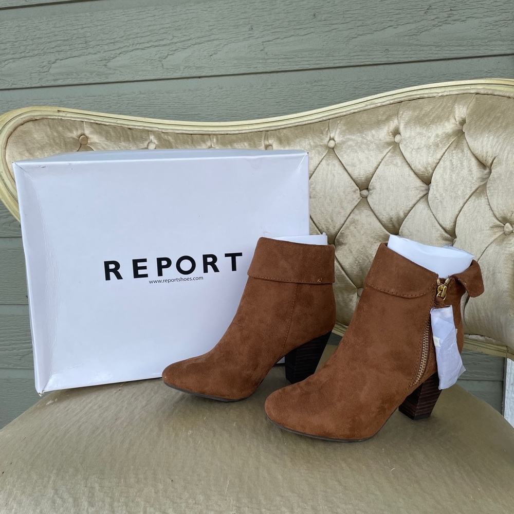 Report heel boots